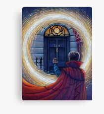 Sherlock Strange Canvas Print