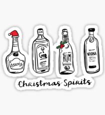 Christmas spirits Sticker