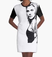 Battlestar Galactica "Kara Thrace" Graphic T-Shirt Dress