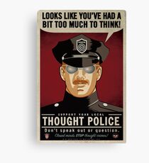 Thought Police Canvas Print