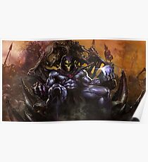 Skeletor Throne Poster