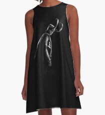Loki black&white A-Line Dress
