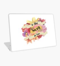 To Thine Own Self Be True Laptop Skin