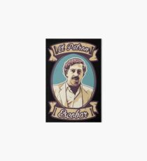 Lámina de exposición Pablo Escobar - El Patrón