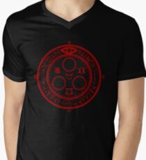Silent Hill - Emblem (Der Sonnenhalo) T-Shirt mit V-Ausschnitt für Männer