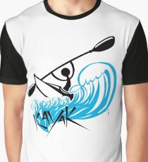 Camiseta gráfica kayac