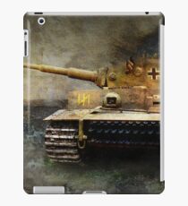 tiger tank faces T-34, eastern front iPad Case/Skin