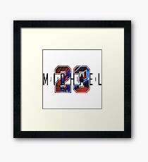 Michael Jordan 23 Framed Print