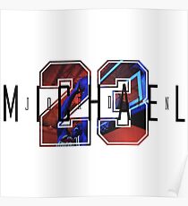 Michael Jordan 23 Poster