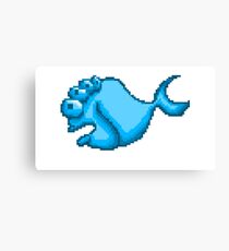 blue fish Canvas Print