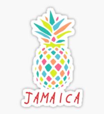 Tropical Pineapple Jamaica Sticker
