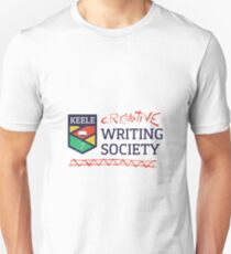 Logo with Scratchy Border Unisex T-Shirt
