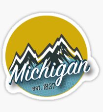 Michigan 2 Sticker