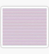 Ragged Multi-Stripe Sticker