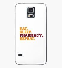 Eat. Sleep. Pharmacy. Repeat Case/Skin for Samsung Galaxy