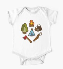 Camping is cool One Piece - Short Sleeve