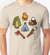 Camping is cool Unisex T-Shirt