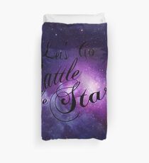 Lass uns gehen Rattle The Stars - Thron aus Glas Design Bettbezug