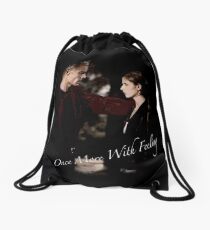 Spike And Buffy - Once More With Feeling Drawstring Bag
