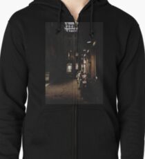 Pizzeria Trattoria Zipped Hoodie