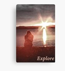 Explore Canvas Print