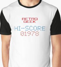 Retro Geek - Hi-Score Graphic T-Shirt