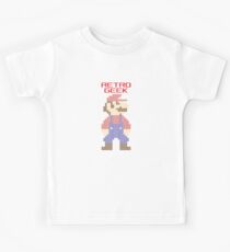 Retro Geek - Mario Kids Tee
