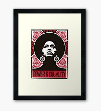 Power & Equality Framed Print