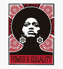 Power & Equality Photographic Print