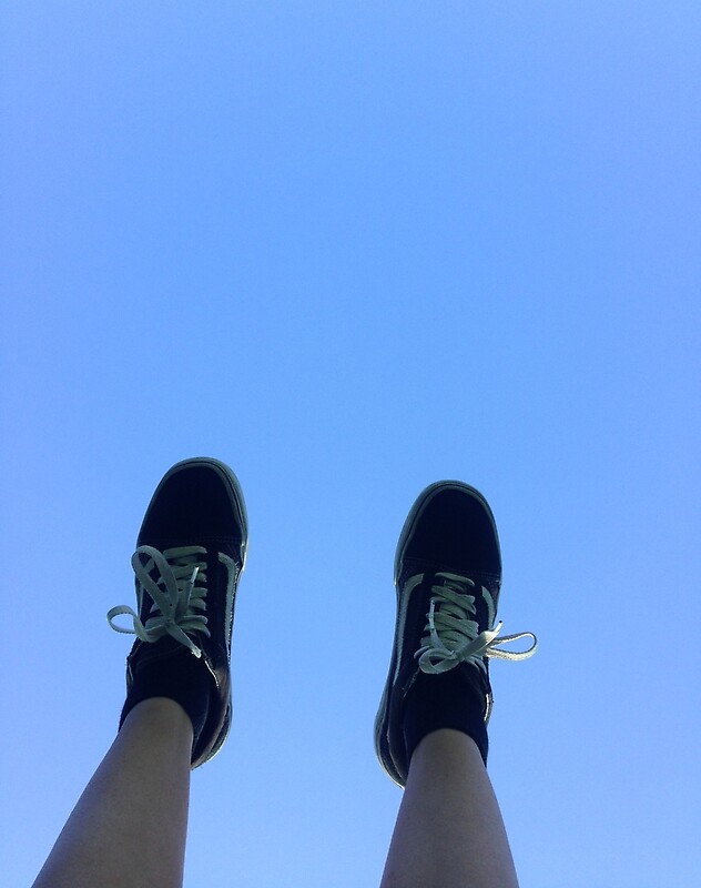 vans blue sky