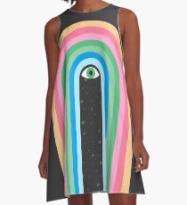 Galaxy Tears A-Line Dress