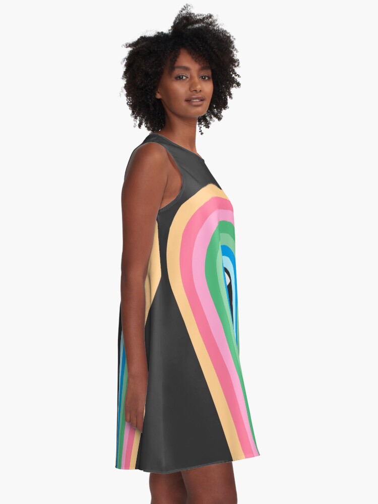 Alternate view of Galaxy Tears A-Line Dress