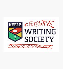 Logo with even border Photographic Print
