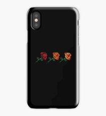 Three cute roses iPhone Case