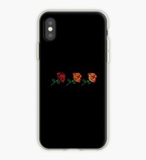 Three cute roses iPhone Case