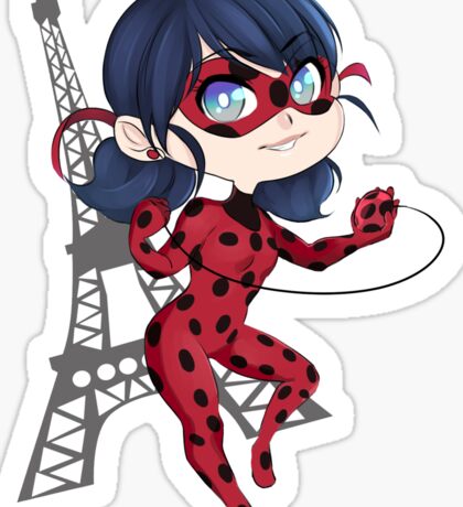 miraculous ladybug stickers redbubble