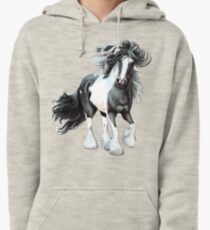 Prince, Gypsy Vanner Horse Pullover Hoodie