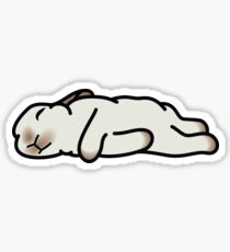 Sleeping Bunny Sticker