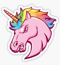 GitHub rainbow unicorn Sticker