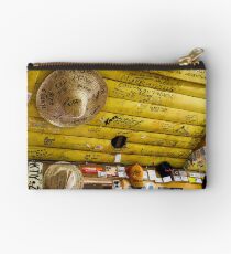 Inside the William Creek Hotel in South Australia Studio Pouch