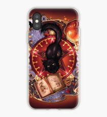 Magie du chat noir Coque et skin iPhone