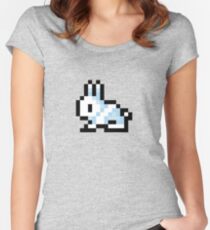 Pixel Bunny - Terraria Women's Fitted Scoop T-Shirt