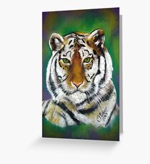 Tiger Greeting Card
