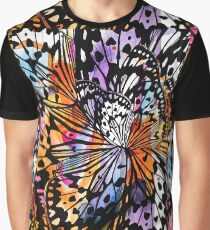 orange butterfly abstract Graphic T-Shirt