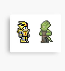 Terraria- Hallowed Armored and Lihzahrd Metal Print