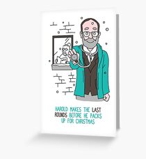 Killer Christmas Cards - Dr. Harold Shipman Greeting Card