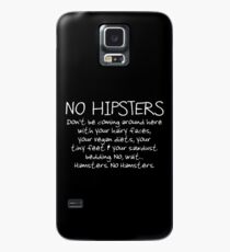 No Hipsters. Er... Hamsters. Case/Skin for Samsung Galaxy