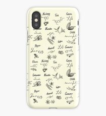 The Chemistry of Food iPhone Case