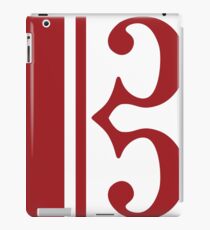 Red Clef iPad Case/Skin