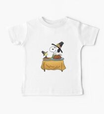 Snoopy Thanksgiving Baby Tee